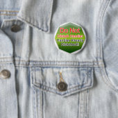Service Dog Helpers Green Jelly Ronde Button 5,7 Cm (In situ)