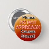 Service Dog Helpers Oranje Jelly Ronde Button 5,7 Cm (Voorkant /achterkant)