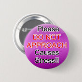 Service Dog Helpers Pink Jelly Ronde Button 5,7 Cm (Voorkant /achterkant)