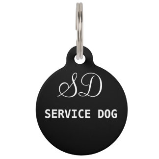 Service Dog. Huisdierpenning
