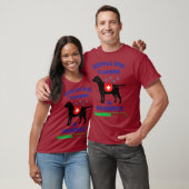 Service Dog in Training Registered Trainer Lab T-shirt (Unisex)