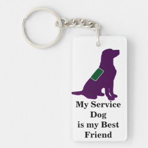Service Dog Sleutelhanger