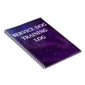 Service Dog Training Log Notitieboek (Rechterzijde)
