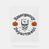 Service D'Urgence Er Nurse Skeleton Hallo