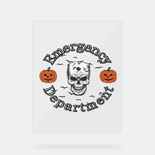 Service D'Urgence Er Nurse Skeleton Hallo (Recto)