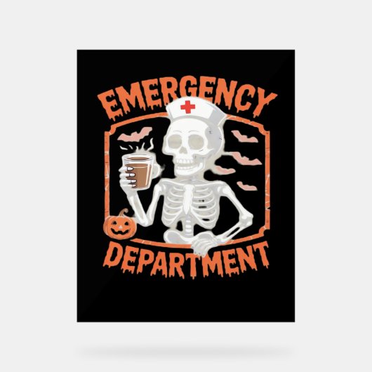 Service d'urgence Funny Halloween Nurse Essenti (Recto)