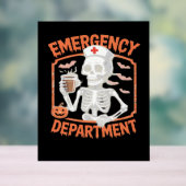 Service d'urgence Funny Halloween Nurse Essenti (Neutre)