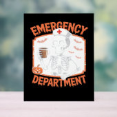 Service d'urgence Funny Halloween Nurse Essenti (Neutre)