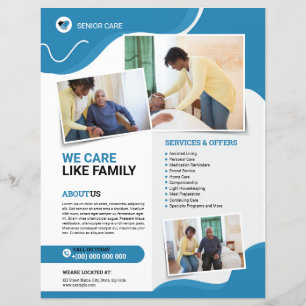Service Flyer-Sjabloon voor hogere kosten