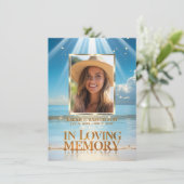 Service funéraire de masse prière Merci Photo Plag (Debout devant)