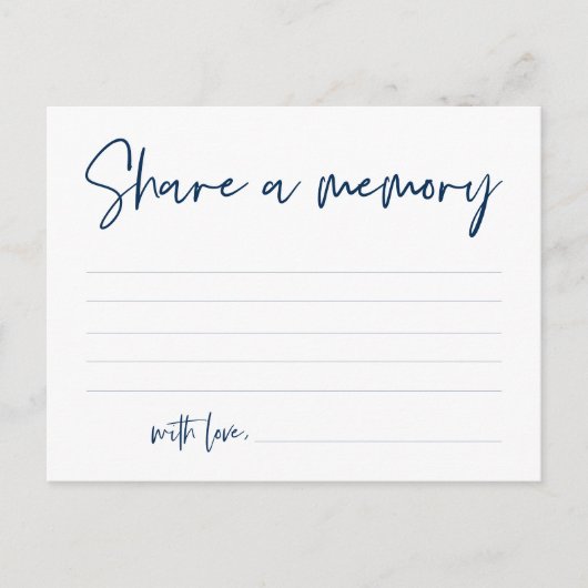 Service funéraire, Partager une mémoire, Carte ble (Devant)