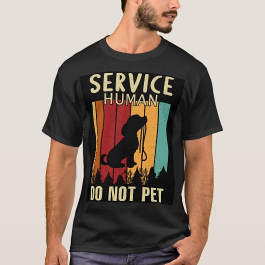 Service Human T-shirt (Voorkant)