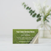 Service paysager et cartes de visite d'entretien d (Debout devant)