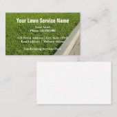 Service paysager et cartes de visite d'entretien d (Devant / Derrière)