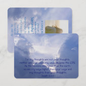 Service Photo Memorial personnalisé Invitation Bib (Devant / Derrière)