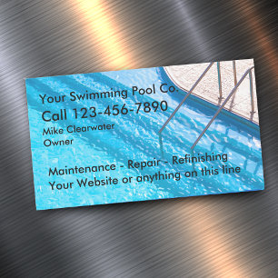 Service Piscine Magnets d'affaires