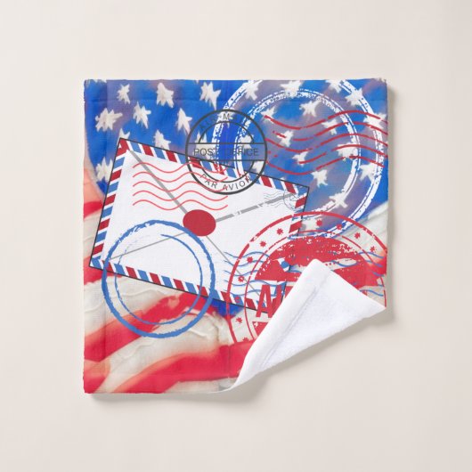 Service postal (Gant de toilette)