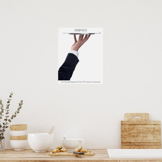 SERVICE POSTER (Keuken)