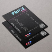 Service Prijslijst Scan Me Black Marketing Flyer