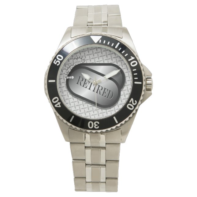 Service Retirement Watch Horloge (Voorkant)