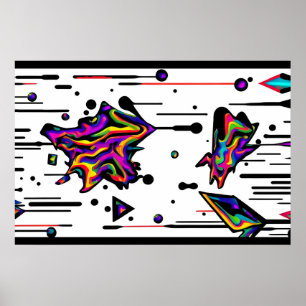 Service tijdens de vlucht - Ken Gage Art Poster