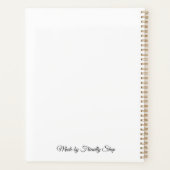 Service Year 2023-2024 girl with cart Planner (Achterkant)