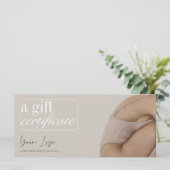 Service Zakelijke Gift Kaart (Staand voorkant)