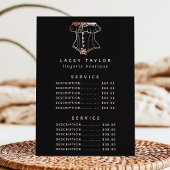  serviceprijs voor corset-Logo Lingerie Menu
