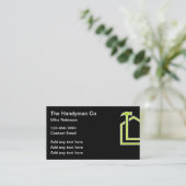 Services à domicile Cartes de visite de constructi (Debout devant)