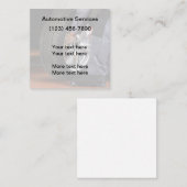 Services automobiles Cartes de visite uniques (Devant / Derrière)
