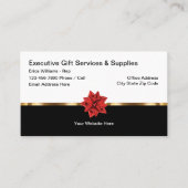 Services Cadeaux Exécutifs Classique Cartes de vis (Devant)