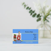 Services de blanchisserie - Carte de visite (Debout devant)
