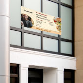 Services de chef privé Bannière personnalisée (Bâtiment extérieur)