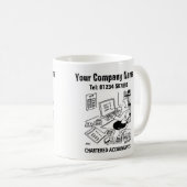 Services de comptabilité Promotion Café Mug (Devant droit)