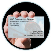 Services de construction moderne carte d'affaires