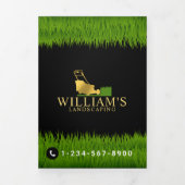 Services de découpe de sciage de pelouse Brochure  (Page de couverture)