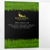 Services de découpe de sciage de pelouse Brochure  (Intérieur en premier)