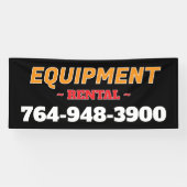 Services de location d'équipement Bannière personn (Horizontal)