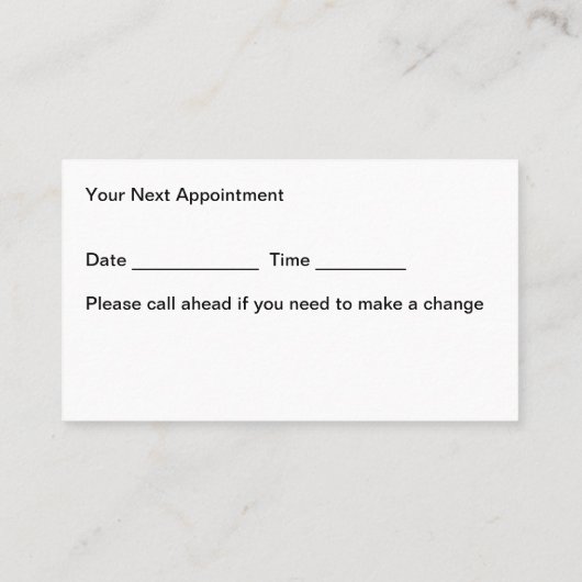 Services de massage moderne Modèle de rendez-vous (Dos)