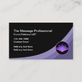 Services de massage moderne Modèle de rendez-vous (Devant)