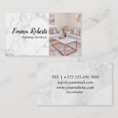 Services de nettoyage | Carte de visite de service (Devant / Derrière)