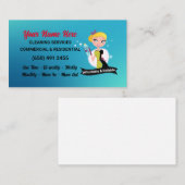 Services de nettoyage des cartes de visite (Devant / Derrière)