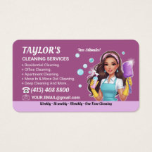 Services de nettoyage Femme de ménage brune Nettoy