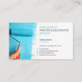 Services de peinture | Carte de visite professionn (Devant)