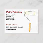 Services de peinture Cartes de visite (Devant)