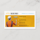 Services de peinture | Peintre au travail Carte de (Devant)