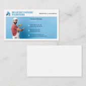 Services de peinture | Peintre au travail Carte de (Devant / Derrière)