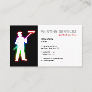 Services de peinture Peintres Carte de visite