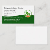 Services de pelouse modernes Emblème les Cartes de (Devant / Derrière)