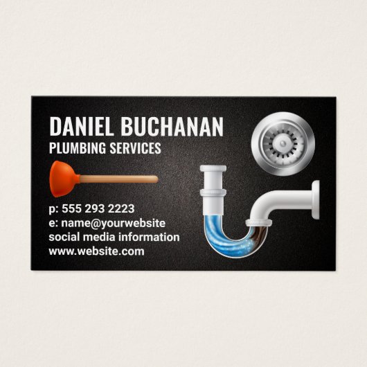 Services de plomberie et de drainage (Devant)